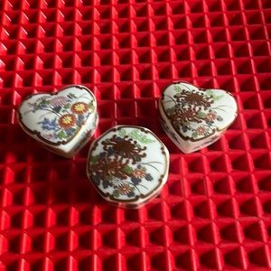 SHIBATA TRIO OF BOXES TWO HEARTS AND ONE ROUND